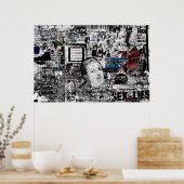 "Graffiti 6" drucken Poster (Küche)