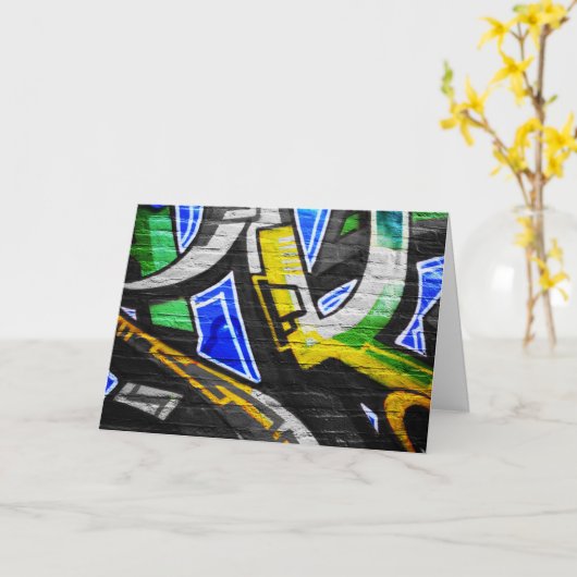 Graffiti 6 Gccnm Karte (Gelbe Blume)