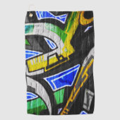 Graffiti 6 gtcnm golfhandtuch (Vorderseite)