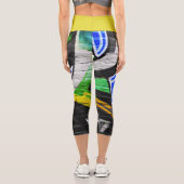 Graffiti 6 lecapcna capri leggings (Rückseite)