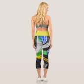 Graffiti 6 lecapcna capri leggings (Rückseite)