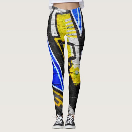 Graffiti 6 lecna leggings (Vorderseite)