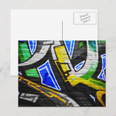 Graffiti 6 pc arc5 postkarte (Vorne/Hinten)