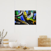 Graffiti 6 wapcn poster (Küche)
