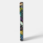 Graffiti-Abbildung Case-Mate iPhone Hülle (Rückseite / Links)