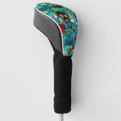 Graffiti-Abbildung Golf Headcover (angewinkelt)