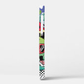 Graffiti-Abbildung mit Graffiti-Buchstaben Case-Mate iPhone Hülle (Rückseite / Links)