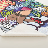 Graffiti-Abbildung mit Graffiti-Buchstaben Sherpadecke (3/4)