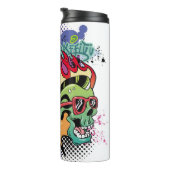 Graffiti-Abbildung mit Graffiti-Buchstaben Thermosbecher (Nach rechts gedreht)