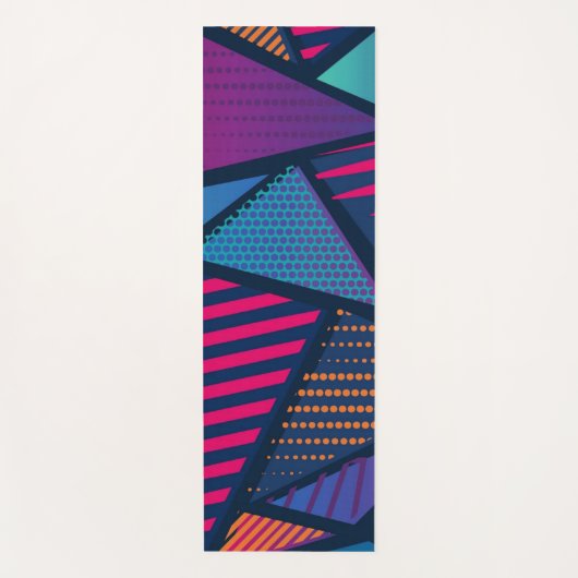 Graffiti-Abbildung Yogamatte (Vorderseite)