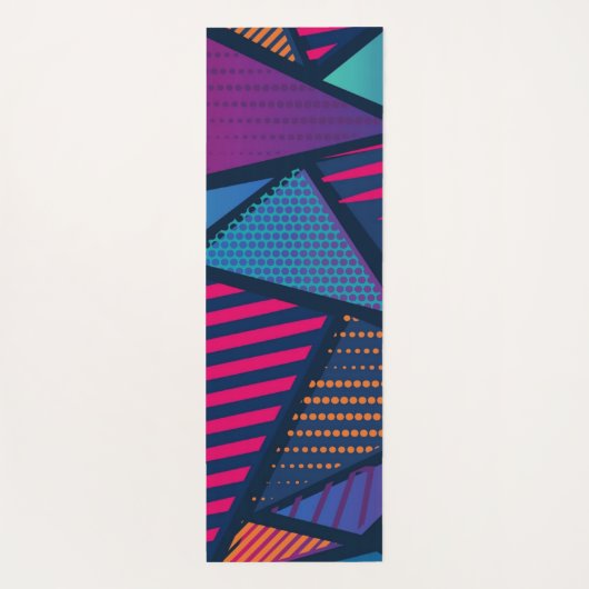 Graffiti-Abbildung Yogamatte (Rückseite)