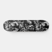 Graffiti Abstrakt Collage Print Pattern Skateboard (Horizontal)