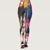 Graffiti abstrakt leggings (Rückseite)
