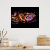 Graffiti Abstrakt Poster (Küche)