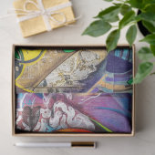 Graffiti Abstrakt Urban 16 Dekoupage Tissue Seidenpapier (Geschenk)