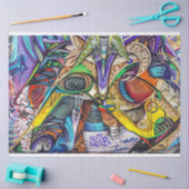 Graffiti Abstrakt Urban 16 Dekoupage Tissue Seidenpapier (Basteln)