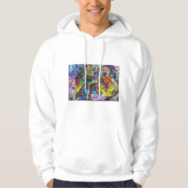 Graffiti-abstrakte Kunst Hoodie