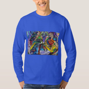 Graffiti-abstrakte Kunst T-Shirt