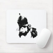 Graffiti-Affe-König Mousepad (Mit Mouse)