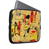 Graffiti~Alley Laptopschutzhülle (Vorne Rechts)