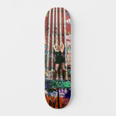 Graffiti Alley Skateboard (Vorderseite)