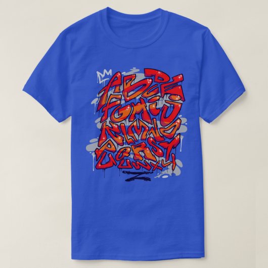 Graffiti Alphabet 2 T-Shirt (Design vorne)