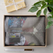 Graffiti am Stadtbahnbogen, Wien Österreich Seidenpapier (Geschenk)