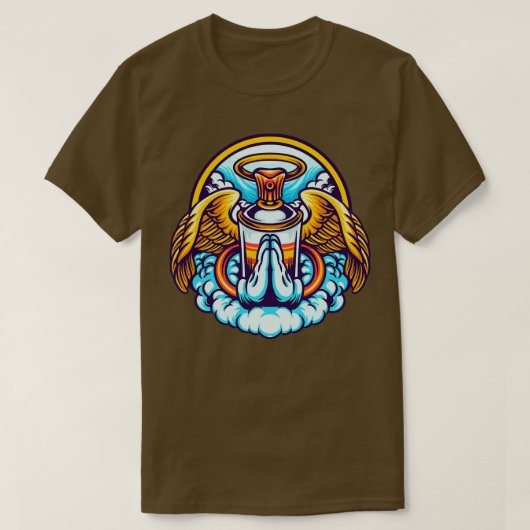 Graffiti Angel T-Shirt (Design vorne)