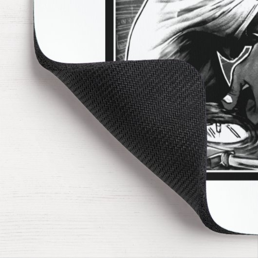 Graffiti-angesagte HopfenTurntable Mousepad (Ecke)