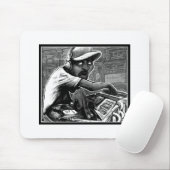 Graffiti-angesagte HopfenTurntable Mousepad (Mit Mouse)