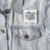 Graffiti-Aqua Button (Beispiel)