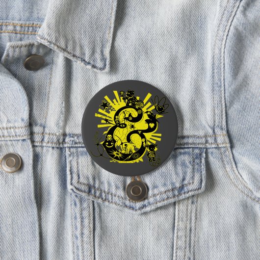 Graffiti Art Ampersand Button (Beispiel)