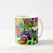 Graffiti Art: Angesagt-Hop-Stil Kaffeetasse (VorderseiteRechts)