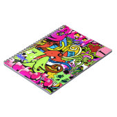 Graffiti Art: Angesagt-Hop-Stil Notizblock (Linke Seite)