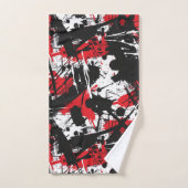 Graffiti Art Badhandtuch Set (Handtuch)