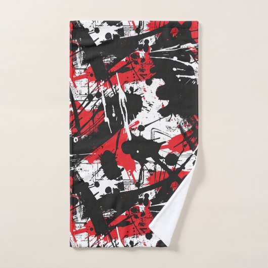 Graffiti Art Badhandtuch Set (Handtuch)