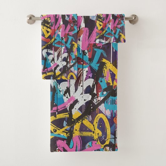 Graffiti Art Badhandtuch Set (Insitu)