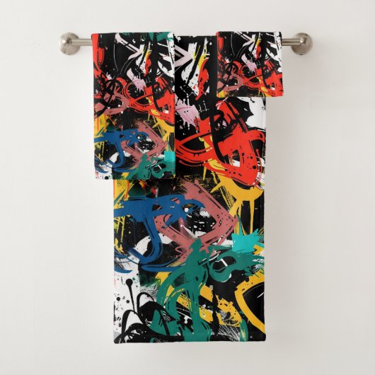 Graffiti Art Badhandtuch Set (Insitu)