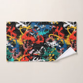 Graffiti Art Badhandtuch Set (Handtuch)