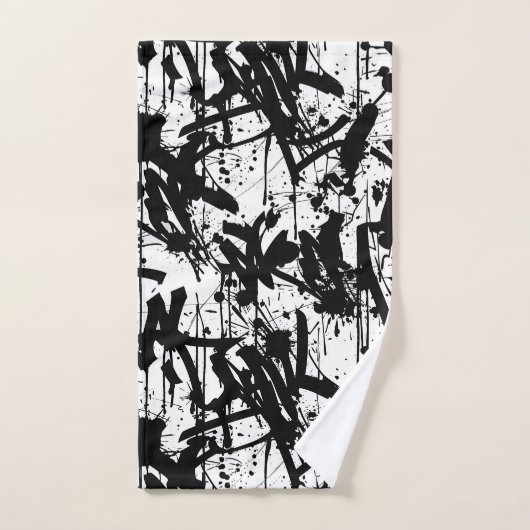 Graffiti Art Badhandtuch Set (Handtuch)