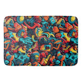 Graffiti Art Bath Mat Badematte (Vorderseite)