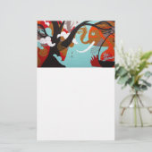 Graffiti Art Briefpapier (Stehend Vorderseite)