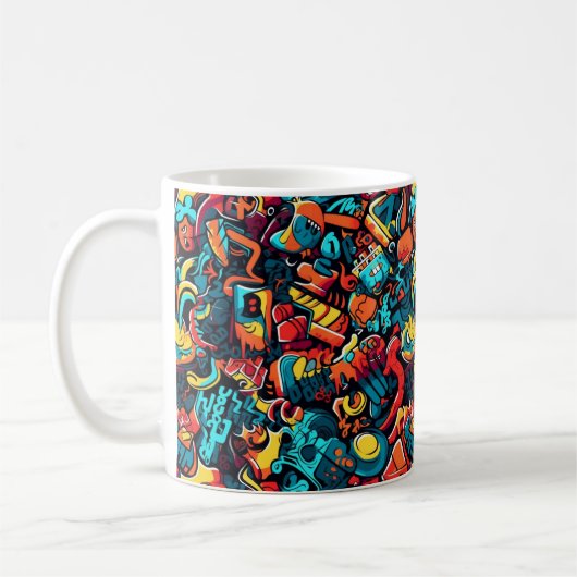 Graffiti Art Coffee Tasse (Links)