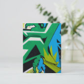 Graffiti Art Designs Postkarte (Stehend Vorderseite)