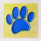 Graffiti Art Dog Paw Print Puzzle (Vertikal)