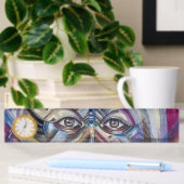 Graffiti Art Eyes Namensplakette
