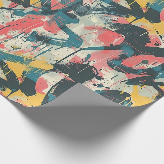 Graffiti Art Geschenkpapier (Ecke)