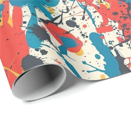 Graffiti Art Geschenkpapier (Rolleneckpunkt)