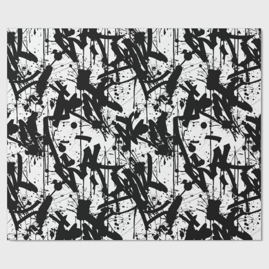 Graffiti Art Geschenkpapier (Flach)