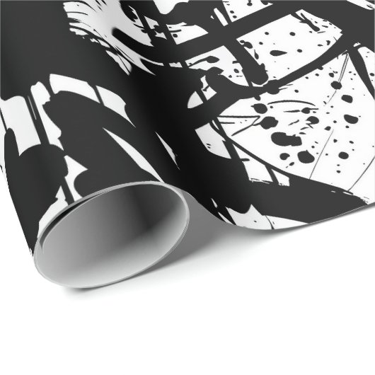 Graffiti Art Geschenkpapier (Rolleneckpunkt)